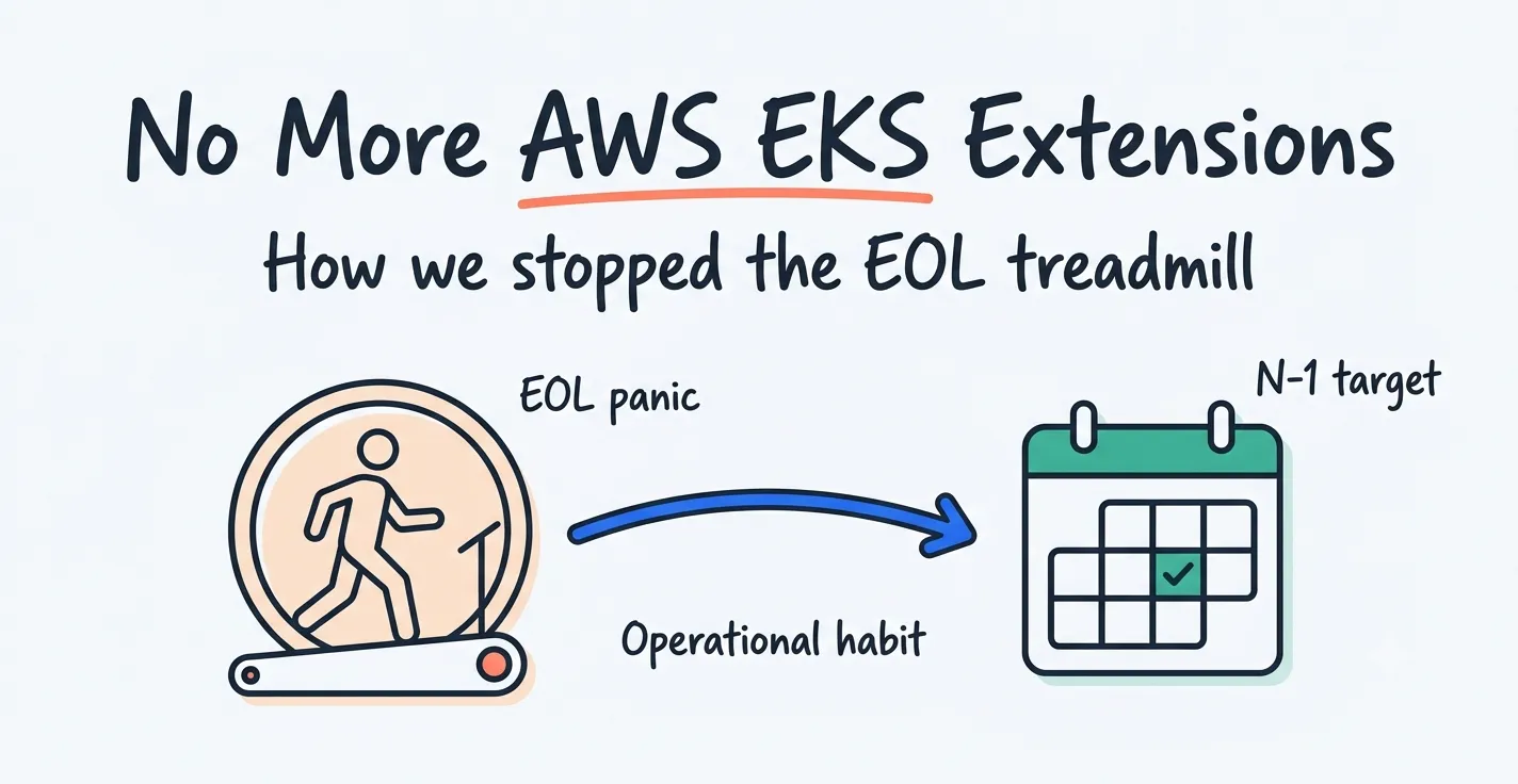 The Year We Stopped Asking AWS for EKS Extensions